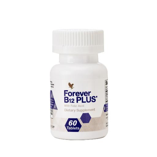 Forever B12 Plus with Folic Acid – 60 Tablets