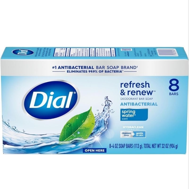 Dial Bar Soap – Spring Water / Gold / Lavender