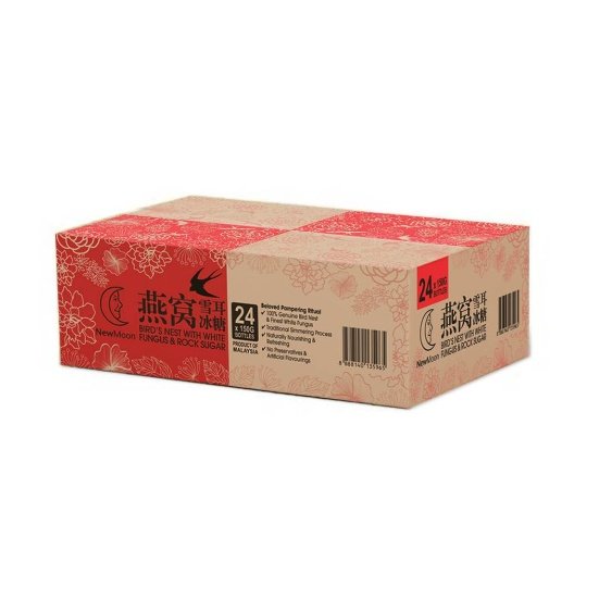 New Moon Bird's Nest with White Fungus & Rock Sugar – 24 × 150g