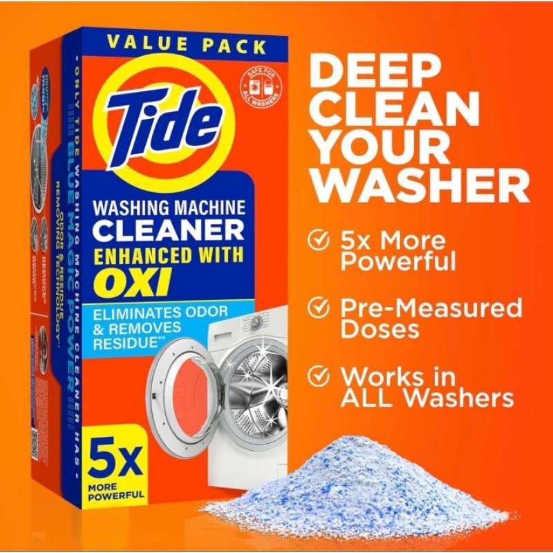 Tide Washing Machine Cleaner – Front & Top Loader