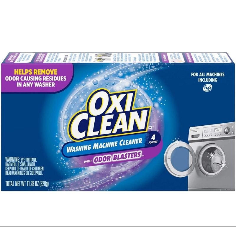 OxiClean Washing Machine Cleaner with Odor Blasters – 4 Count