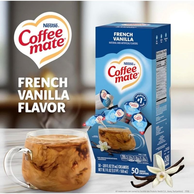 Nestlé Coffee Mate Creamer – Singles / Pump Bottles