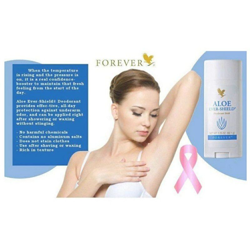 Forever Aloe Ever-Shield Deodorant – 92.1g / 3.25oz