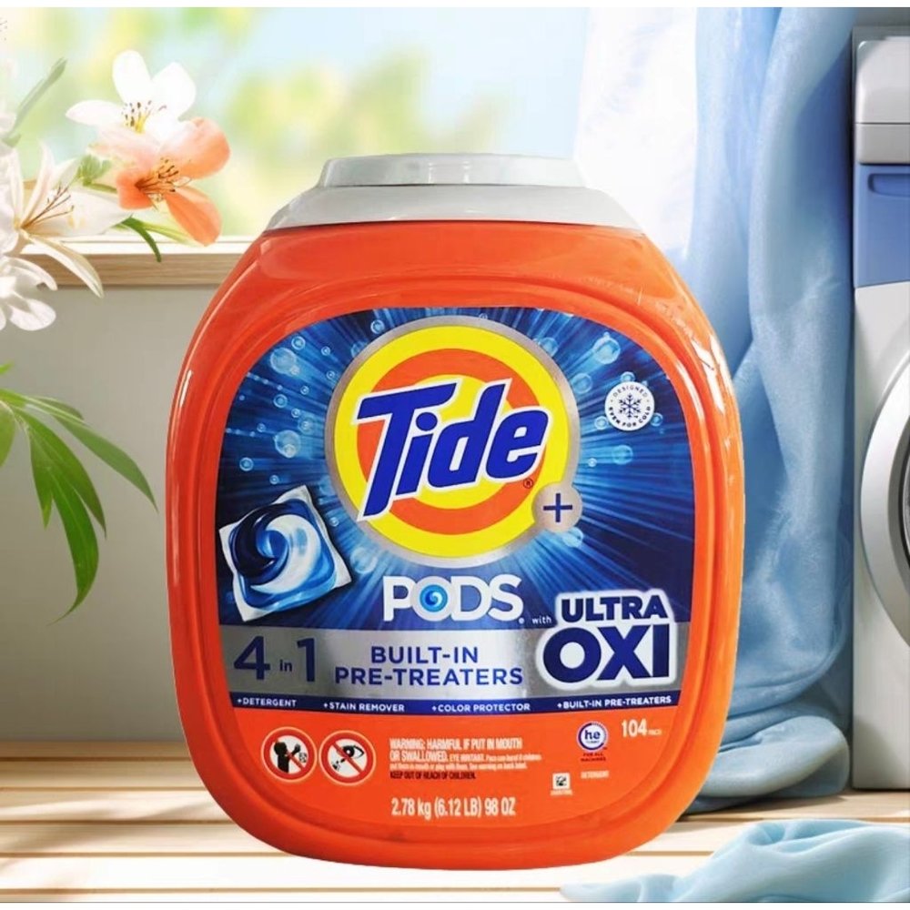 Tide PODS Ultra Oxi 4-in-1 Laundry Detergent