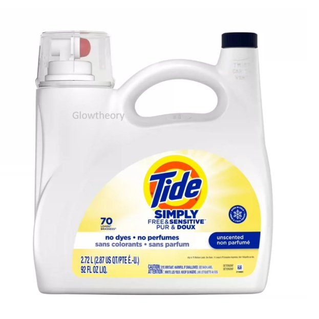 Tide Simply Liquid Laundry Detergent – Assorted Scents, 2.72L