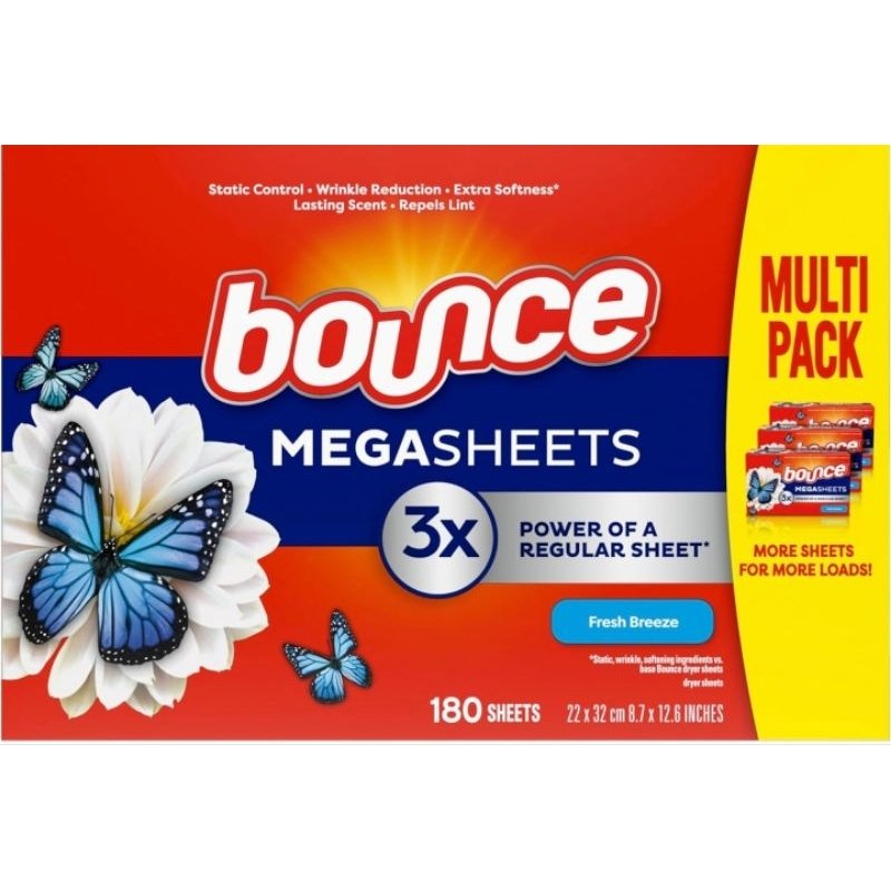 Bounce / Snuggle Fabric Softener Dryer Sheets