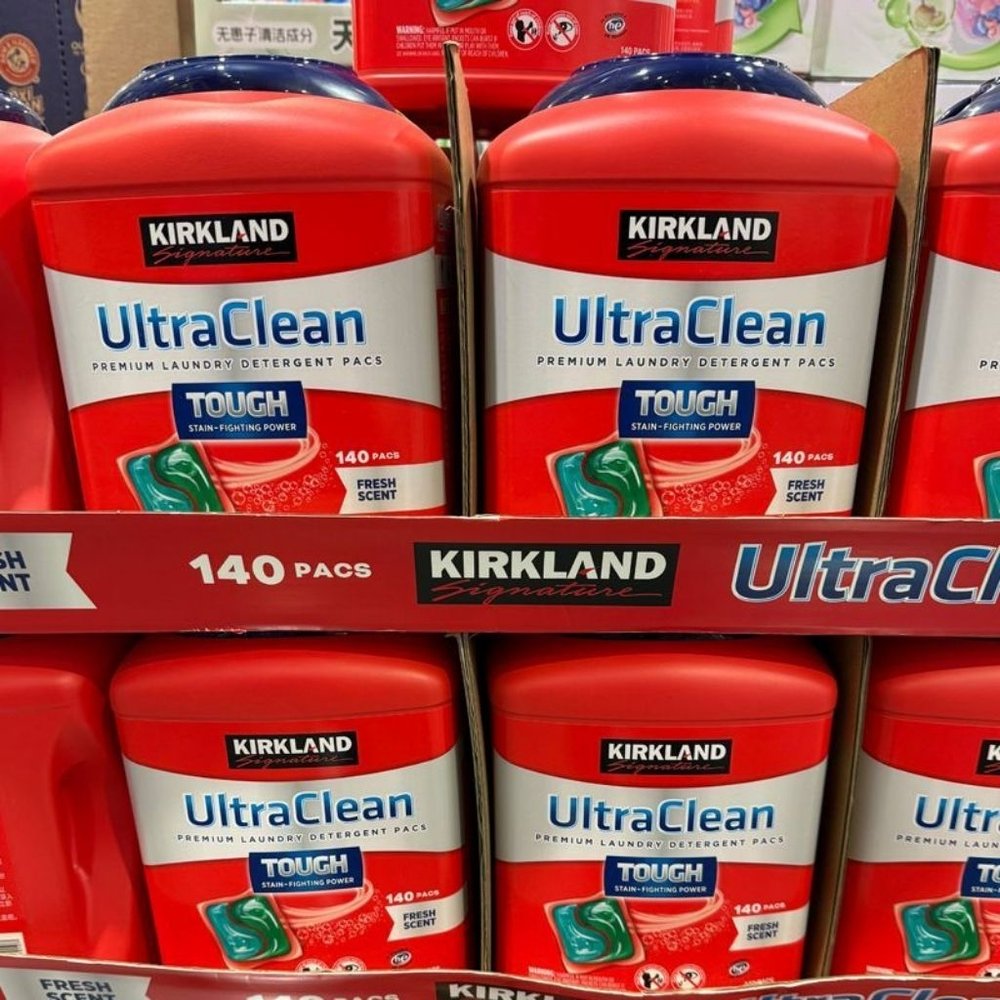 Kirkland Signature Ultra Clean Laundry Pacs – 140 Count