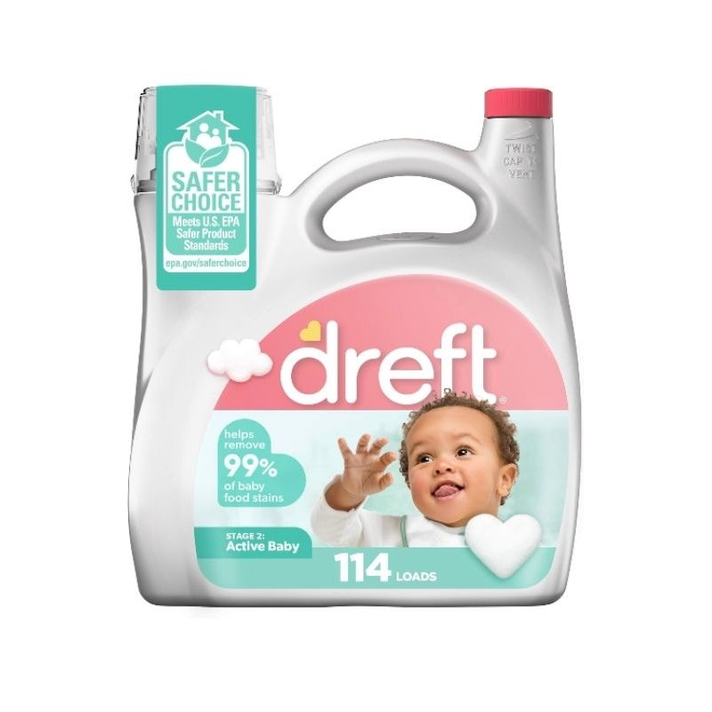 Dreft Active Baby Liquid Laundry Detergent – Assorted Packs